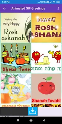 Jewish Festival Greetings Pho android App screenshot 2